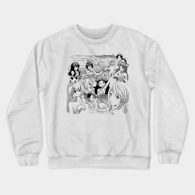 hot spring fun Crewneck Sweatshirt by CoinboxTees